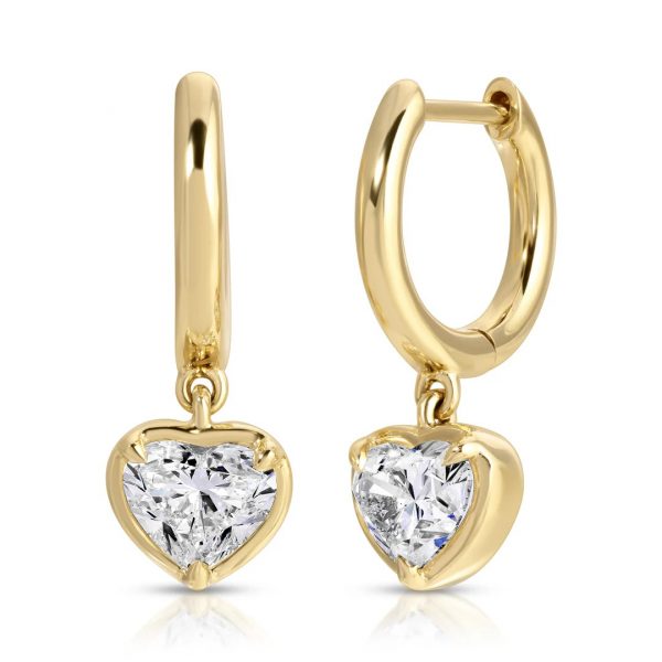 LARGE HEART DIAMOND BELLA HUGGIES